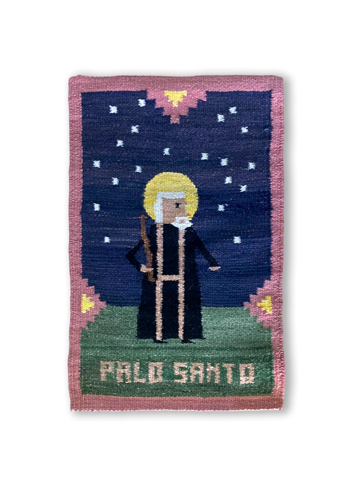 The Palo Santo Tapestry in Black