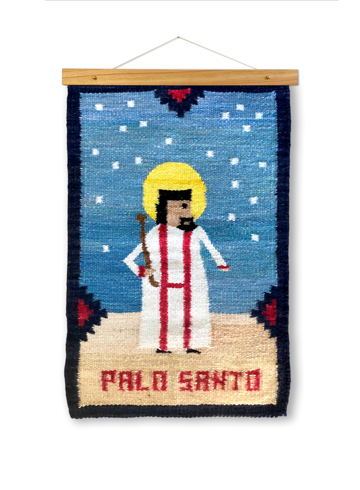 The Palo Santo Tapestry in White