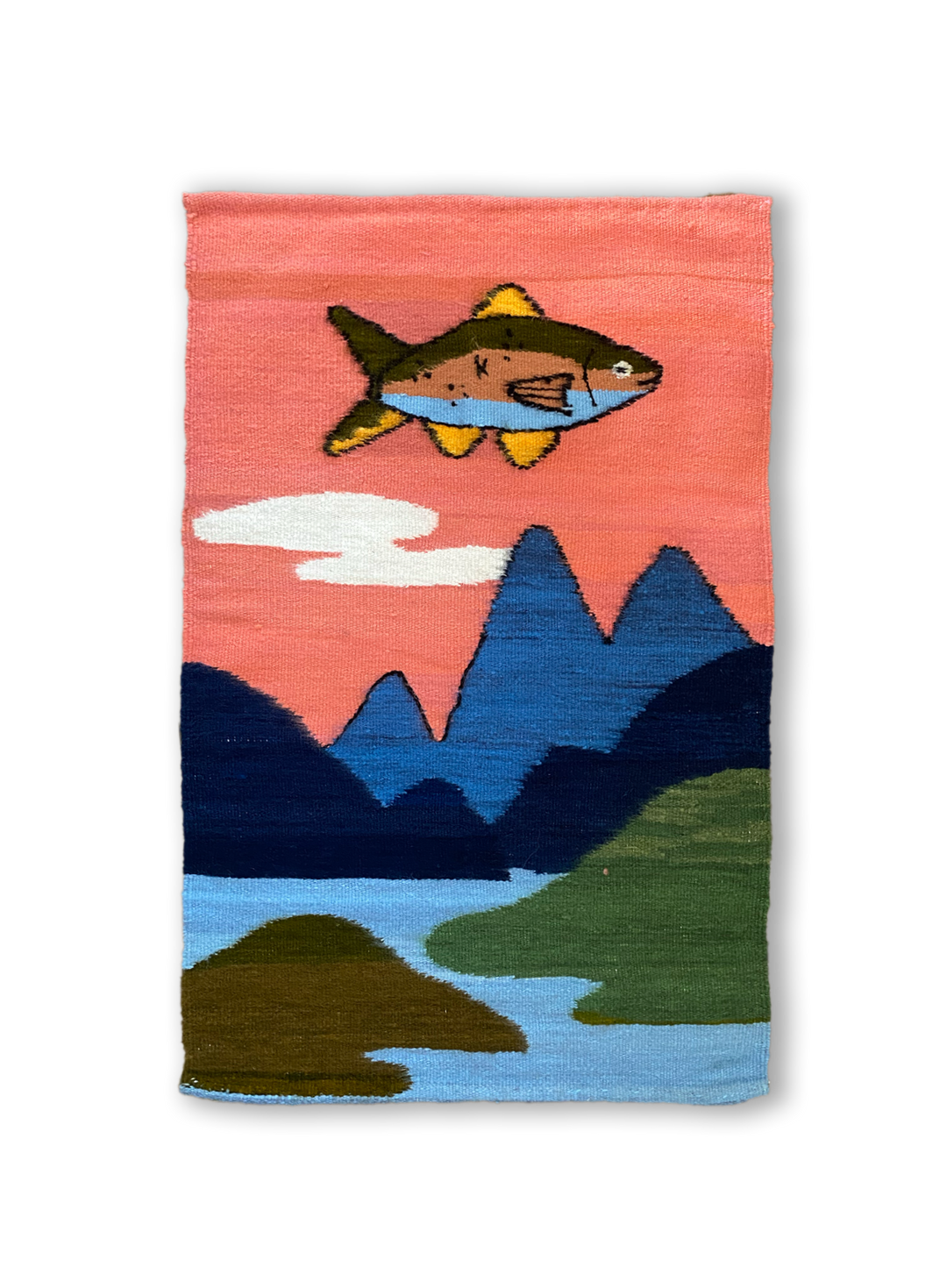 Trout in the Sky Tapestry II.D