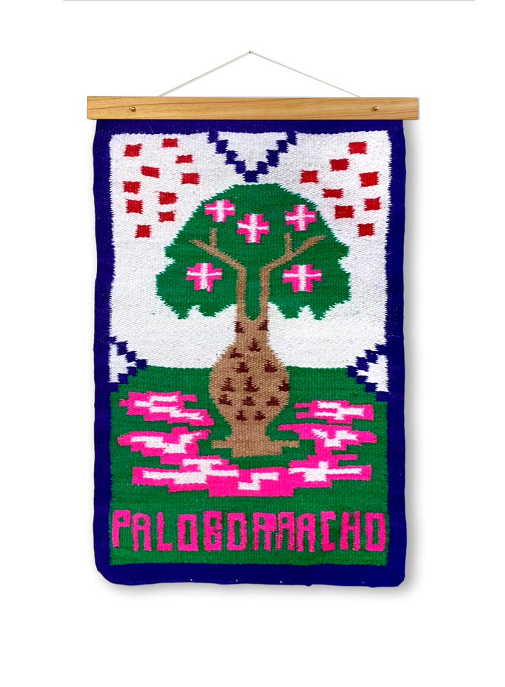 The Palo Borracho Día Tapestry
