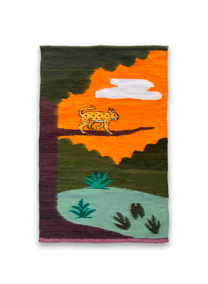 The King of the Jungle Tapestry A.I