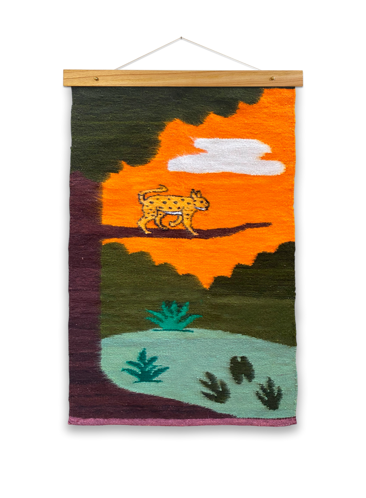 The King of the Jungle Tapestry A.I