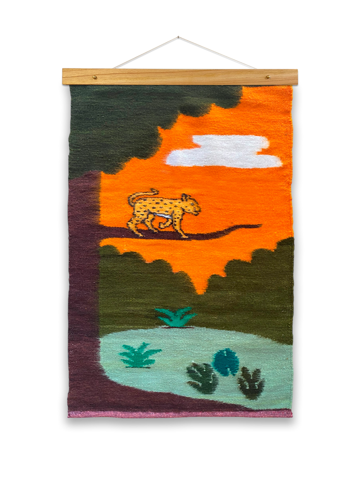 The King of the Jungle Tapestry A.II