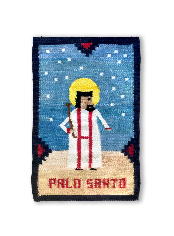 The Palo Santo Tapestry in White