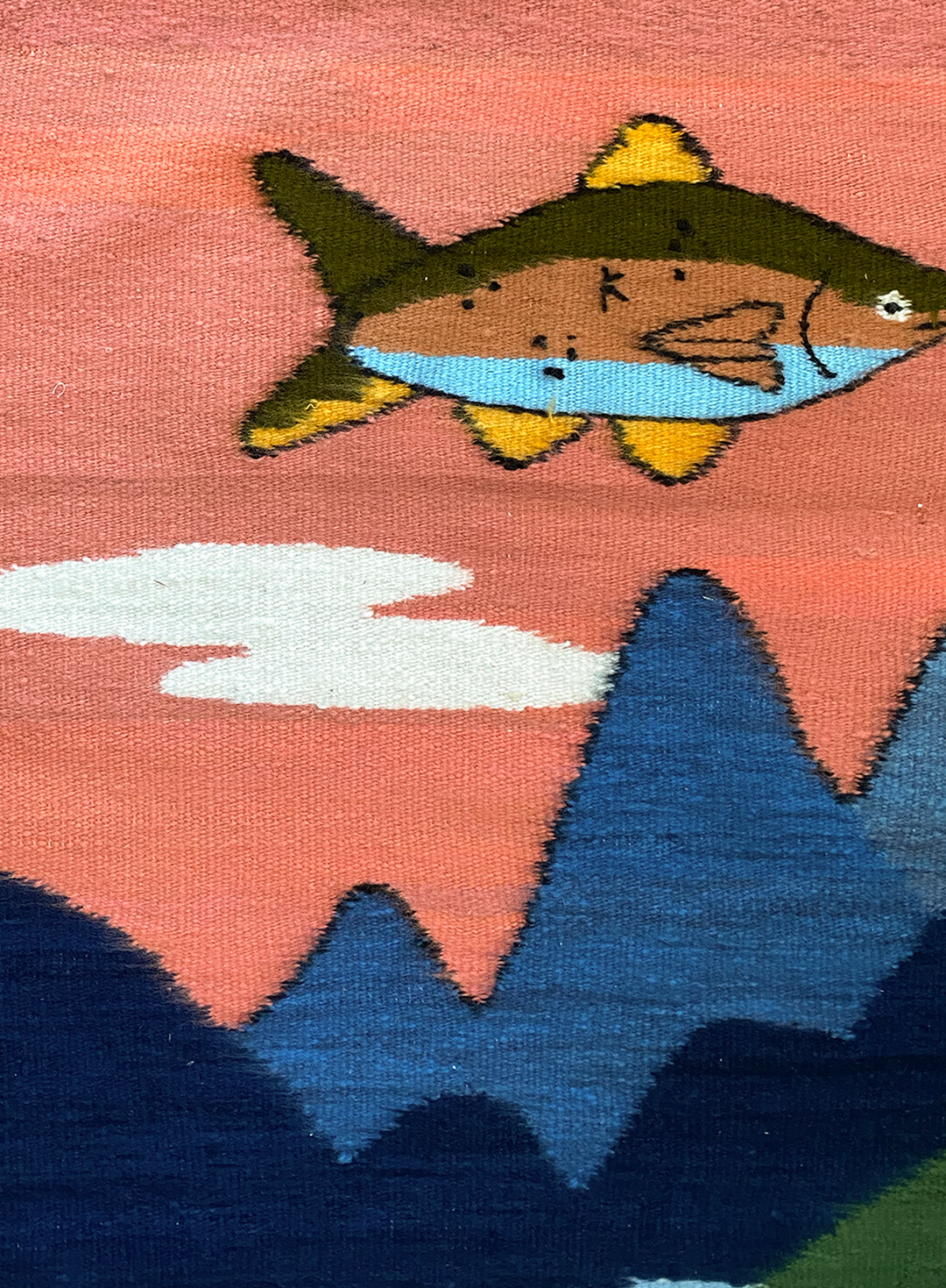Trout in the Sky Tapestry IV.D