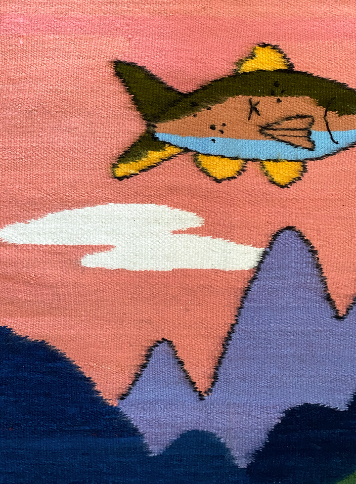 Trout in the Sky Tapestry III.D