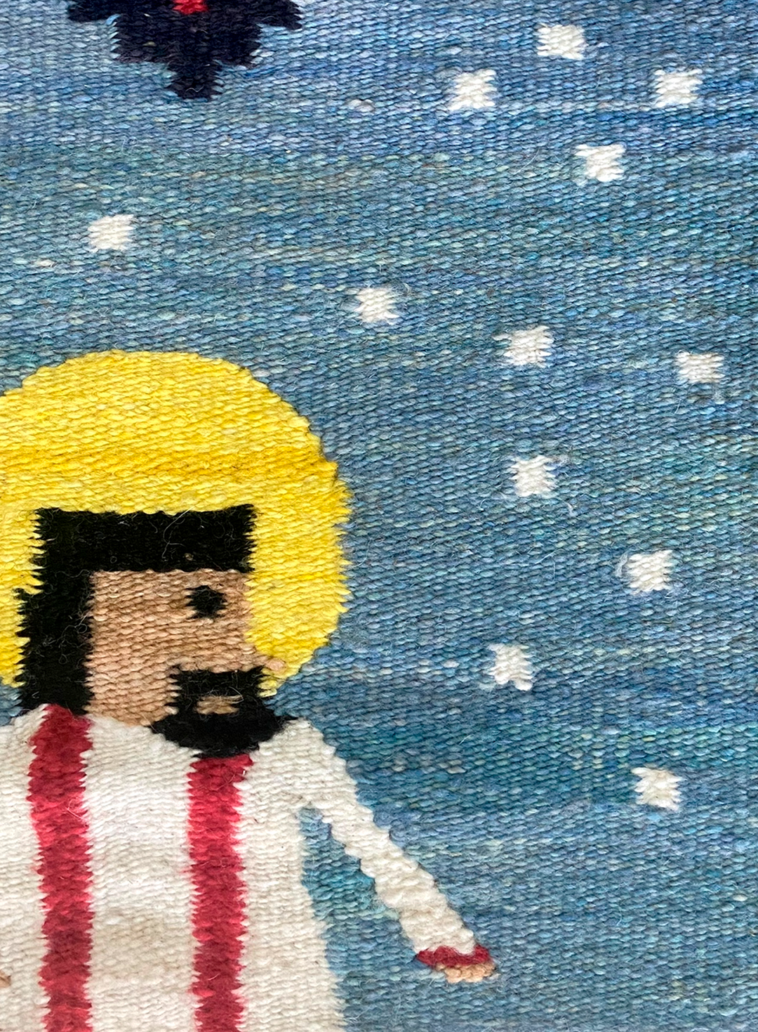 The Palo Santo Tapestry in White