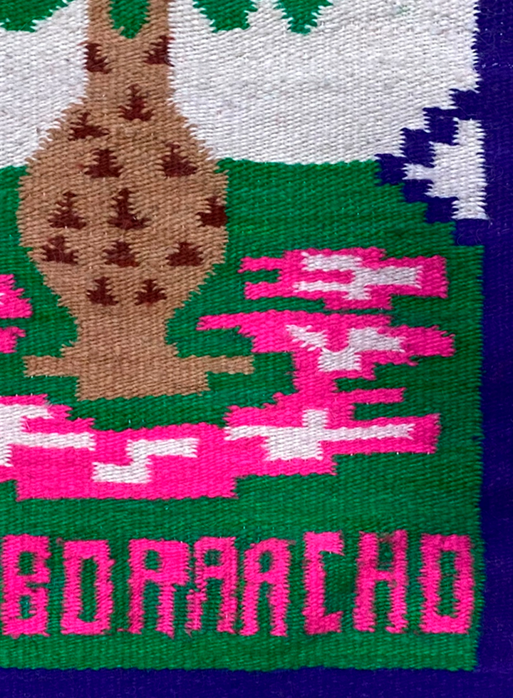 The Palo Borracho Día Tapestry