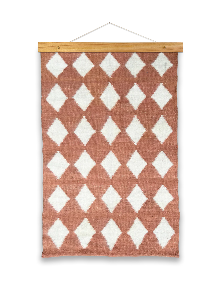 The Diamond Tapestry in Pink