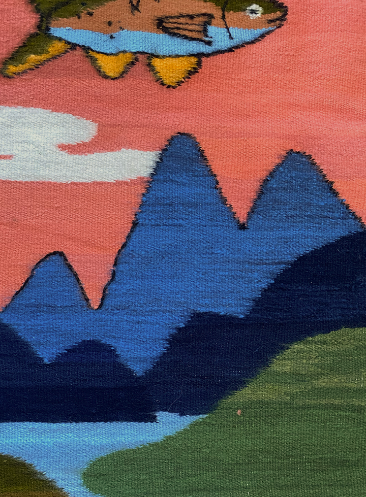 Trout in the Sky Tapestry II.D