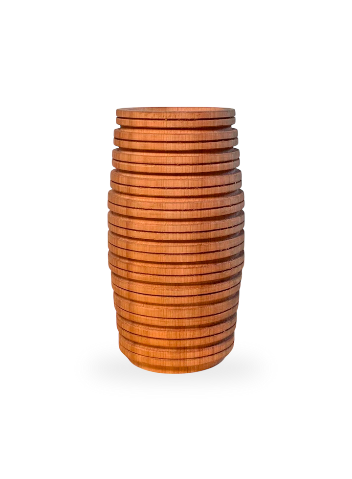 The Beehive Vase in Fireland Cherry