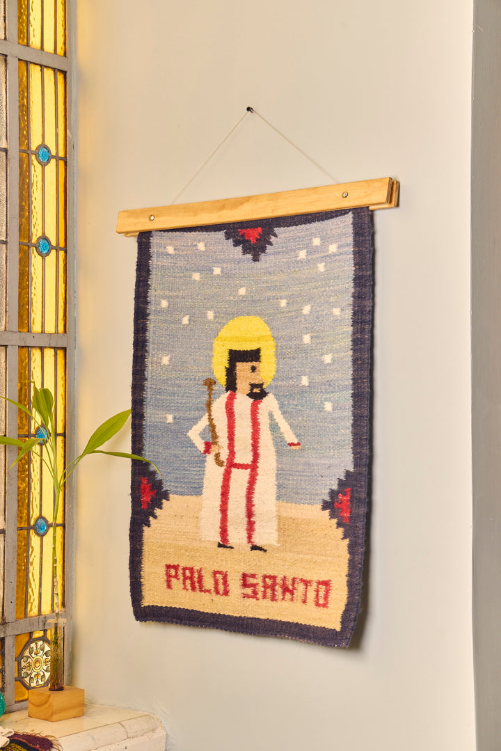 The Palo Santo Tapestry in White
