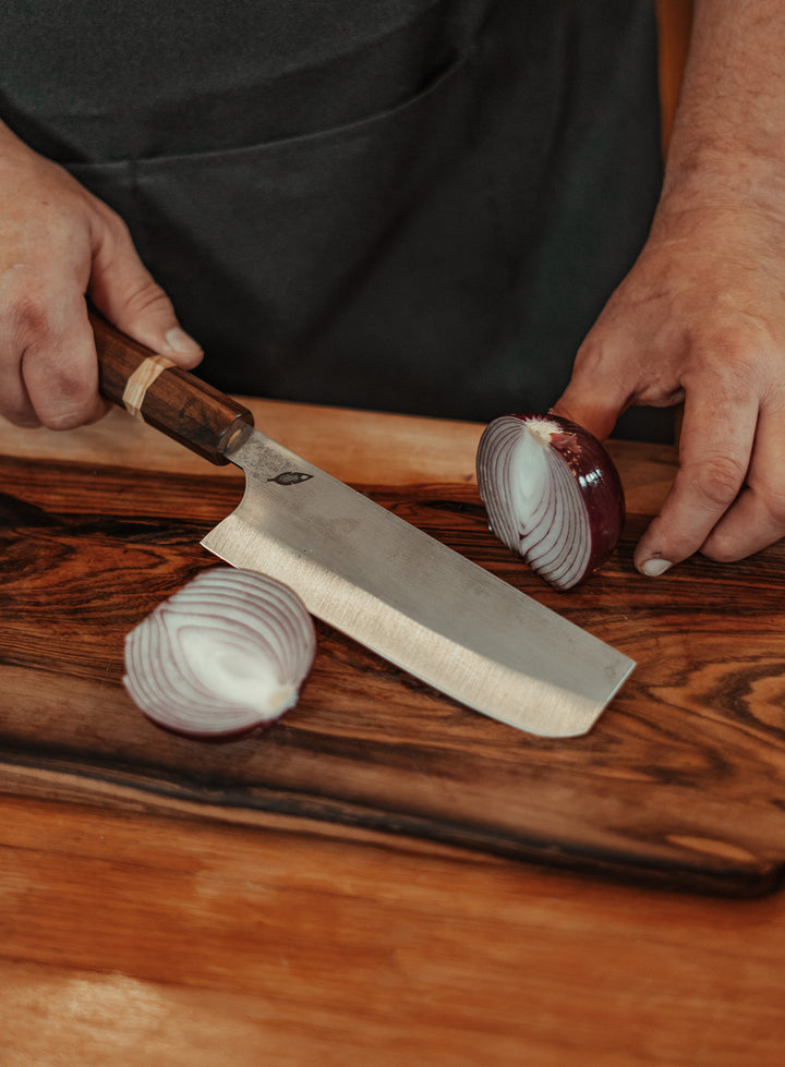 The Essential Knife Trio in Purple Heart
