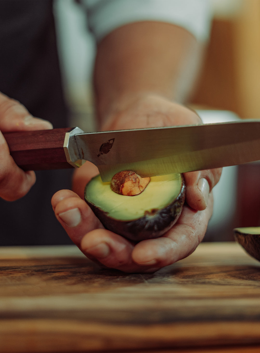 The Essential Knife Trio in Purple Heart