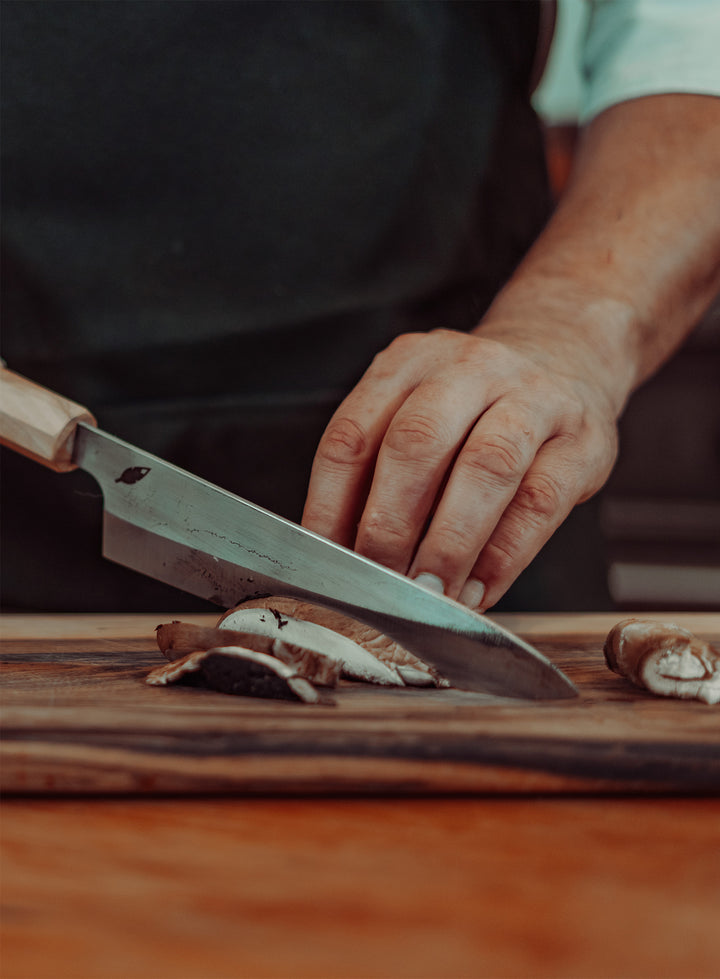 The Essential Knife Trio in Purple Heart