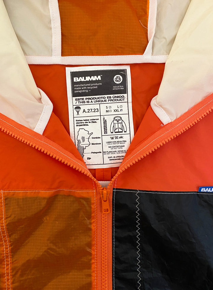 Upcycled Parachute Jacket (Extra large - XL.A.27.23)