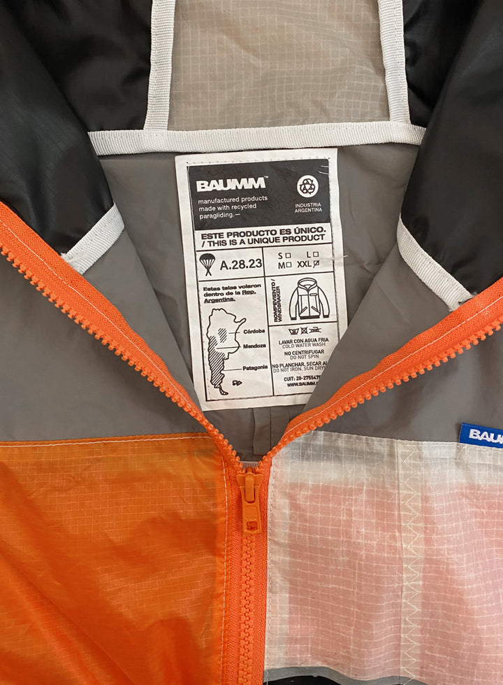 Upcycled Parachute Jacket (Extra large - XL.A.28.23)
