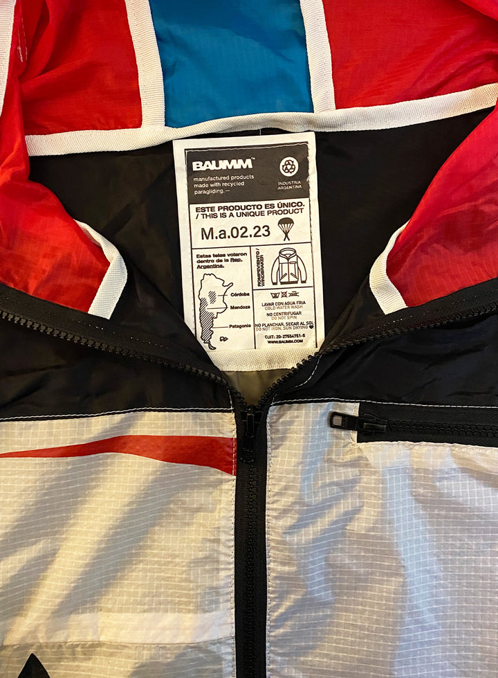 Upcycled Parachute Jacket (Medium - M.a.02.23)