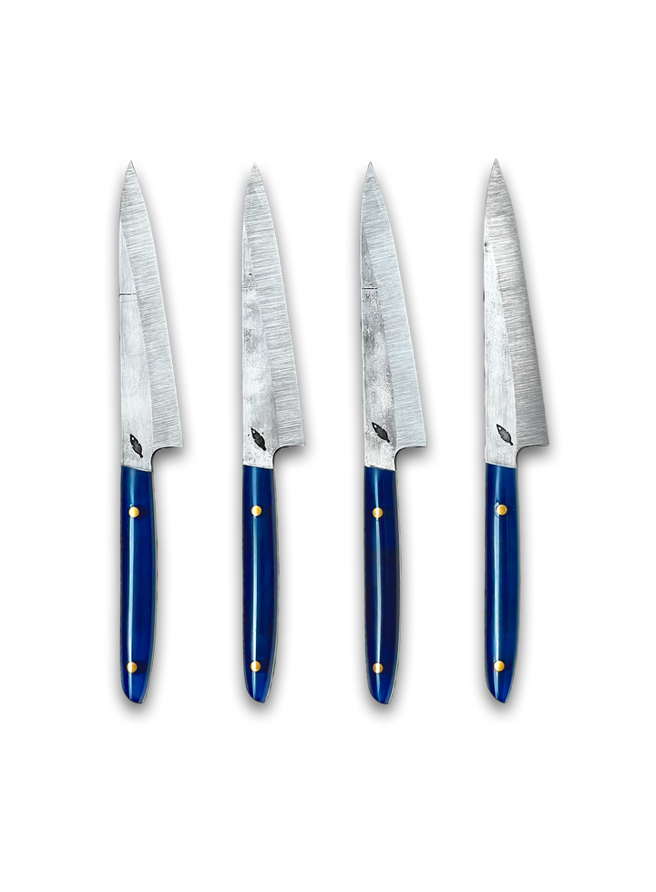 Table Knife Set in Blue