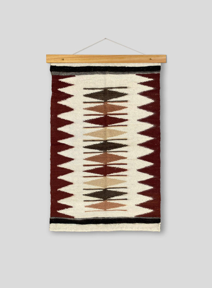 Los Picos Tapestry in Ivory