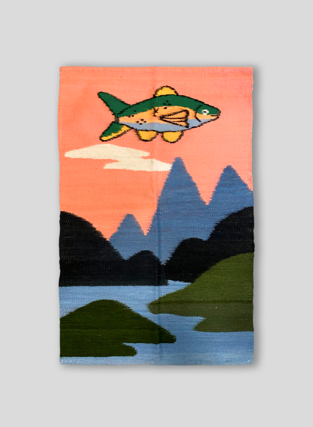 Trout in the Sky Tapestry VII.B