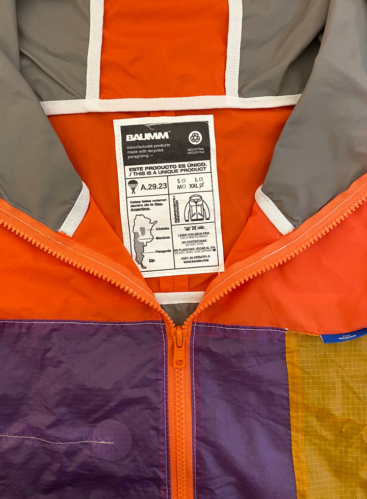 Upcycled Parachute Jacket (Extra large - XL.A.29.23)