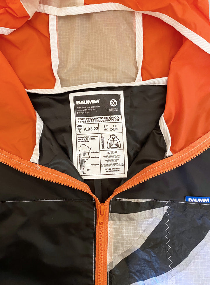 Upcycled Parachute Jacket (Extra large - XL.A.93.23)