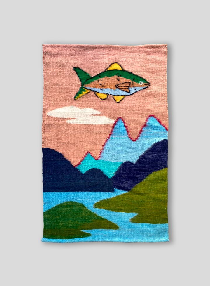 Trout in the Sky Tapestry II