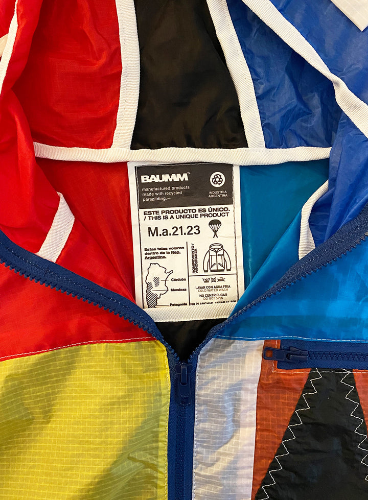 Upcycled Parachute Jacket (Medium - M.a.21.23)