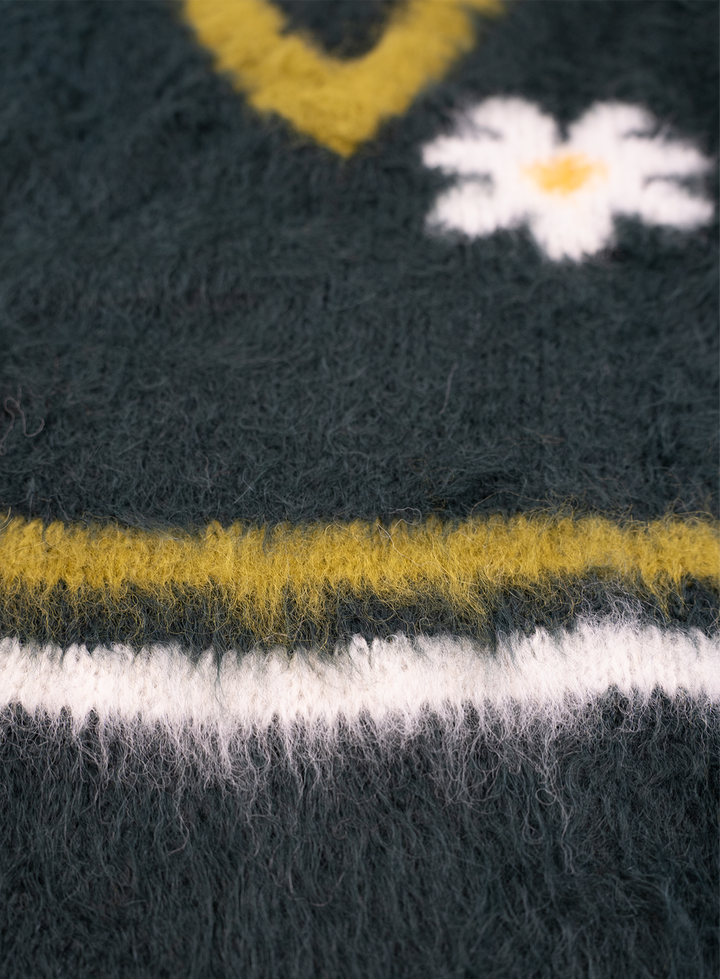 Brushed Alpaca Daisy Sweater