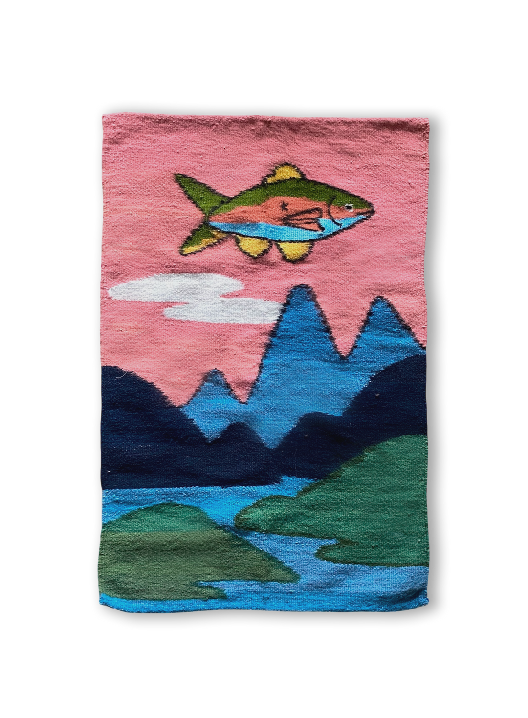 Trout in the Sky Tapestry I.E