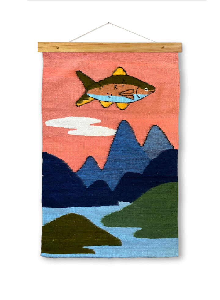 Trout in the Sky Tapestry IV.D