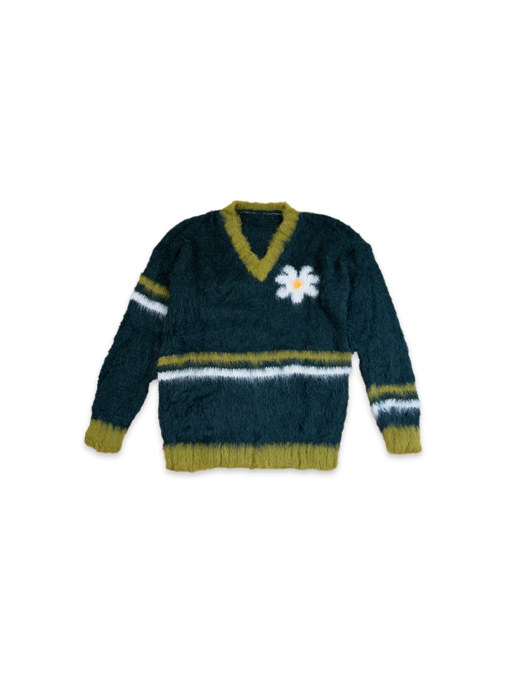 Brushed Alpaca Daisy Sweater