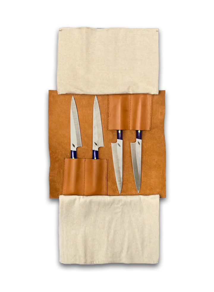 Table Knife Set in Blue
