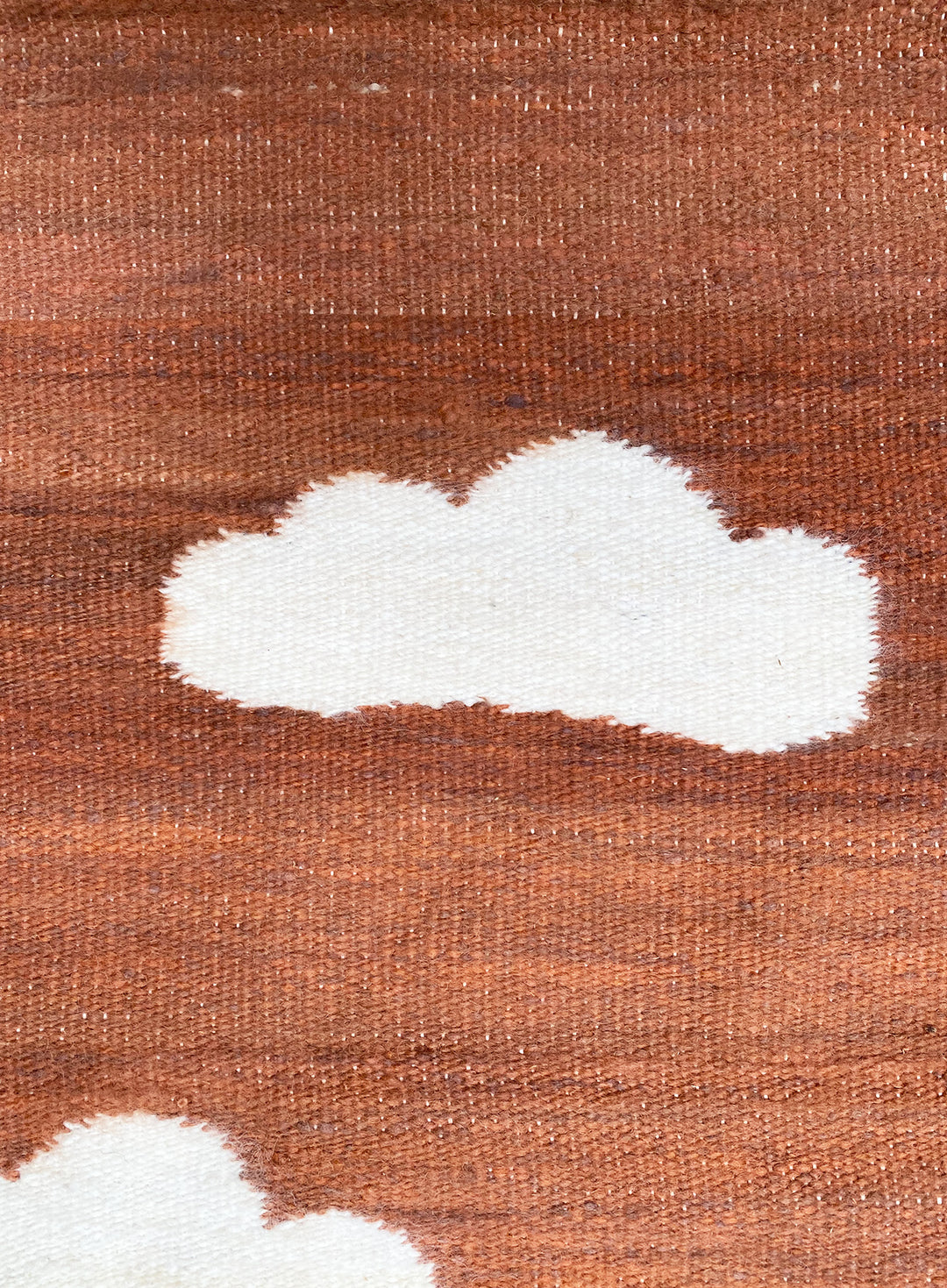 The Little Fluffy Cloud Tapestry in Rosewood