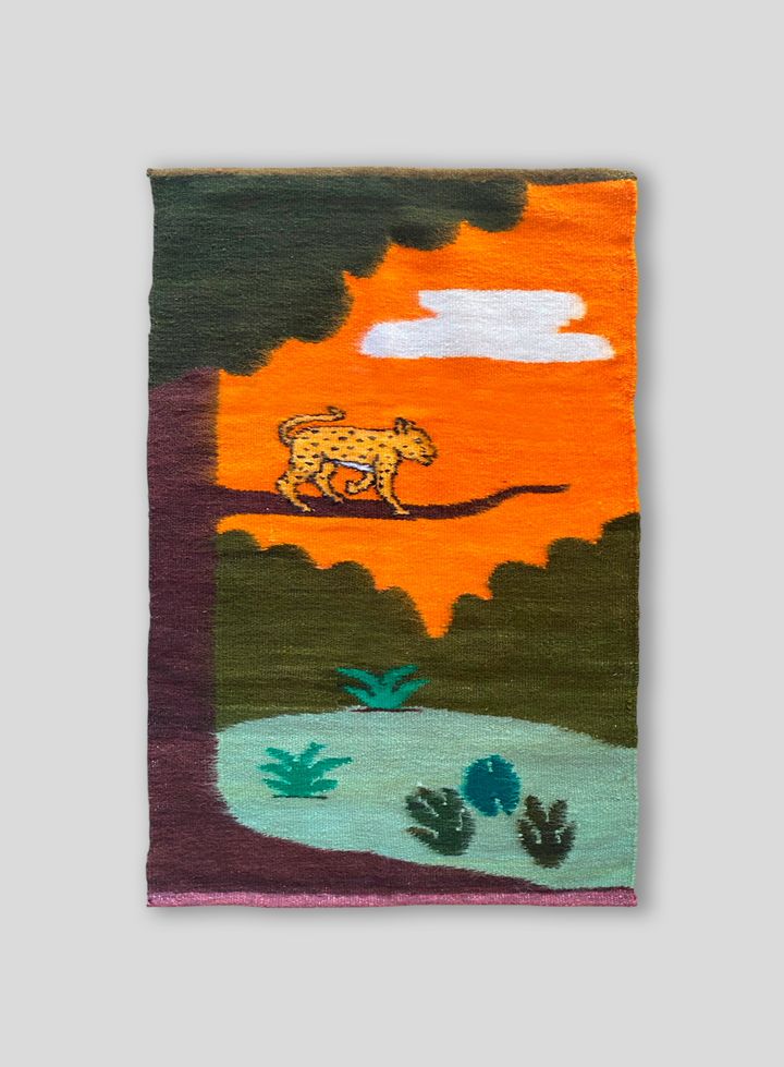 The King of the Jungle Tapestry A.II