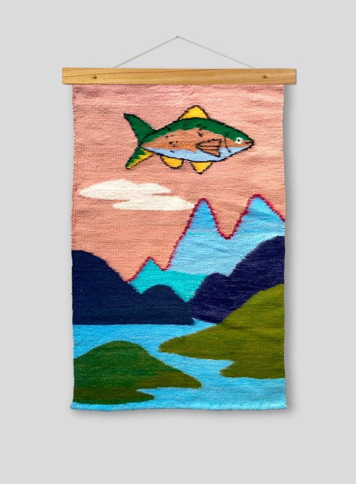 Trout in the Sky Tapestry II