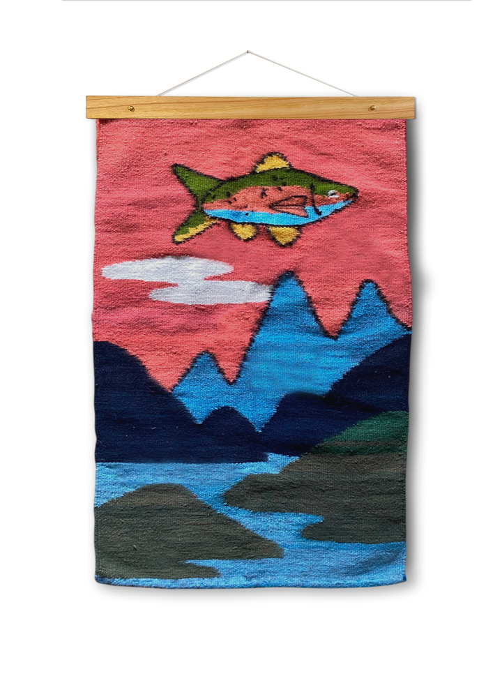 Trout in the Sky Tapestry II.E