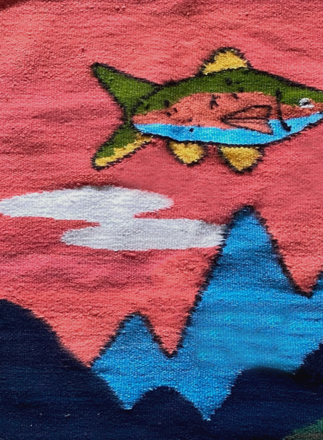 Trout in the Sky Tapestry II.E