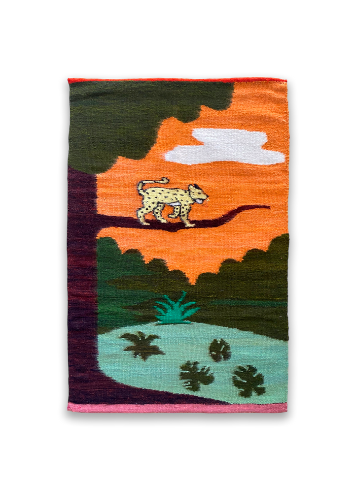 The King of the Jungle Tapestry A.III