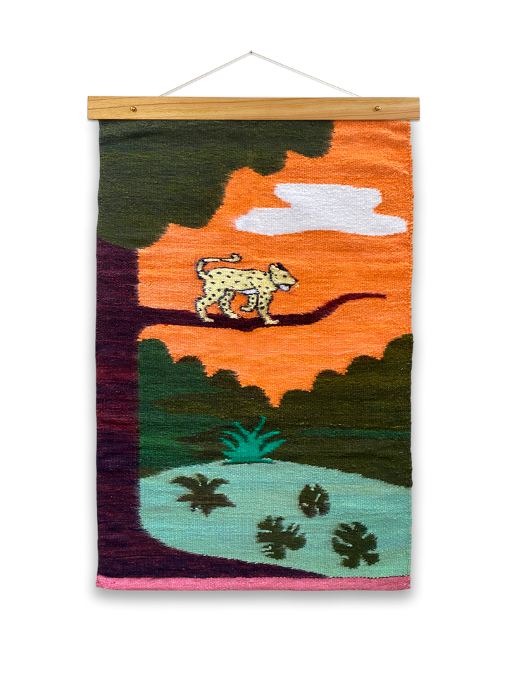 The King of the Jungle Tapestry A.III