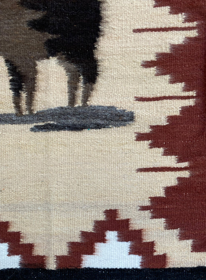 The Llama Tapestry in Beige