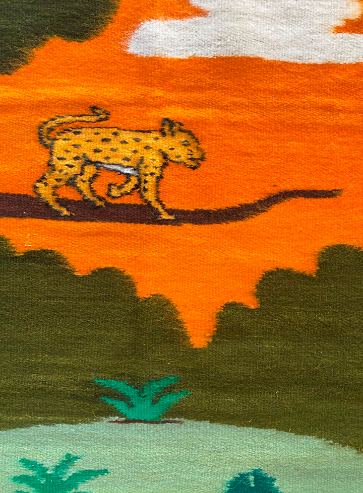 The King of the Jungle Tapestry A.II