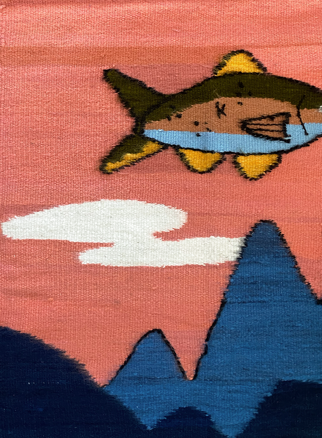 Trout in the Sky Tapestry II.D