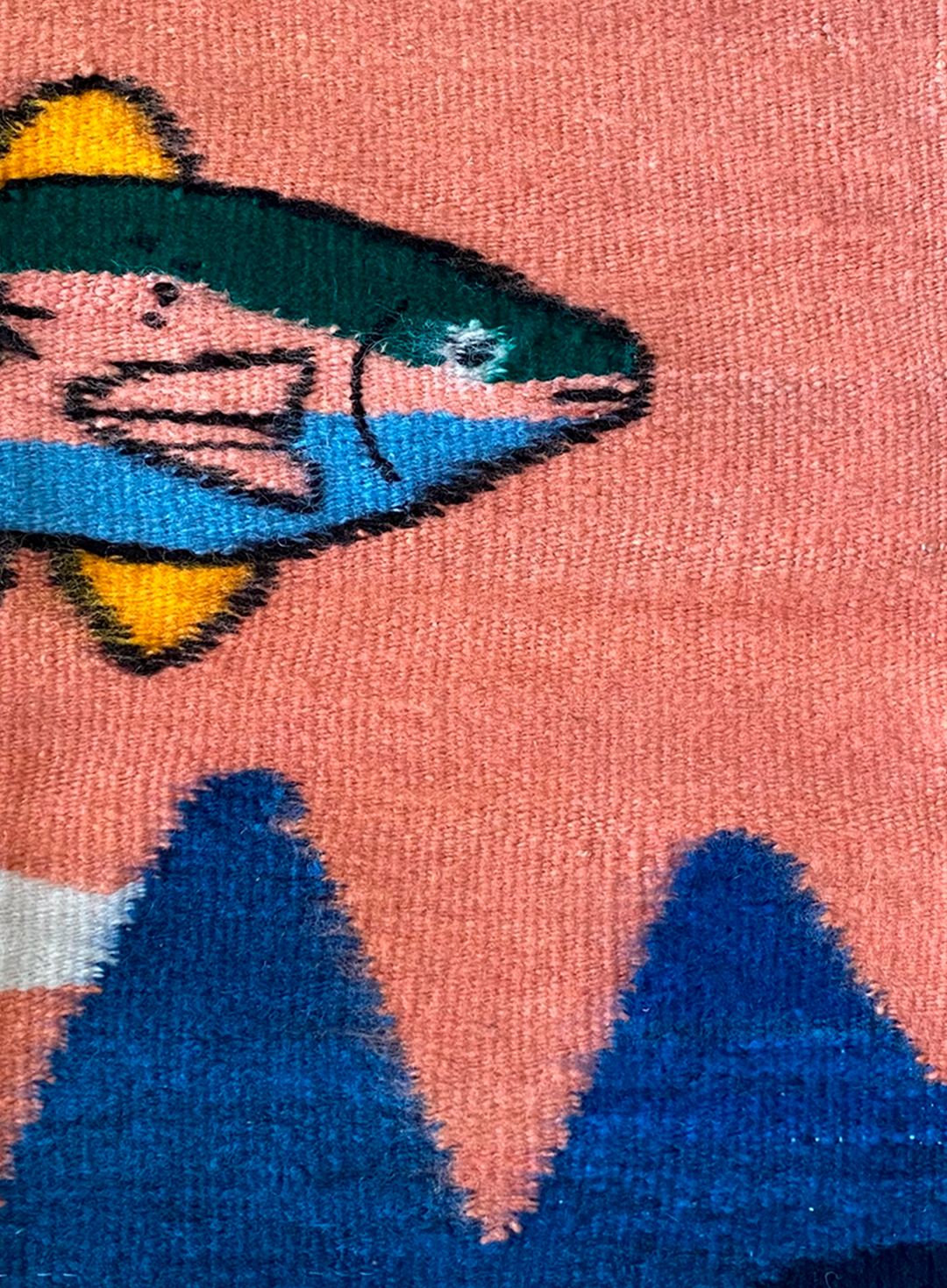 Trout in the Sky Tapestry IV.C (Shipping by May 7)