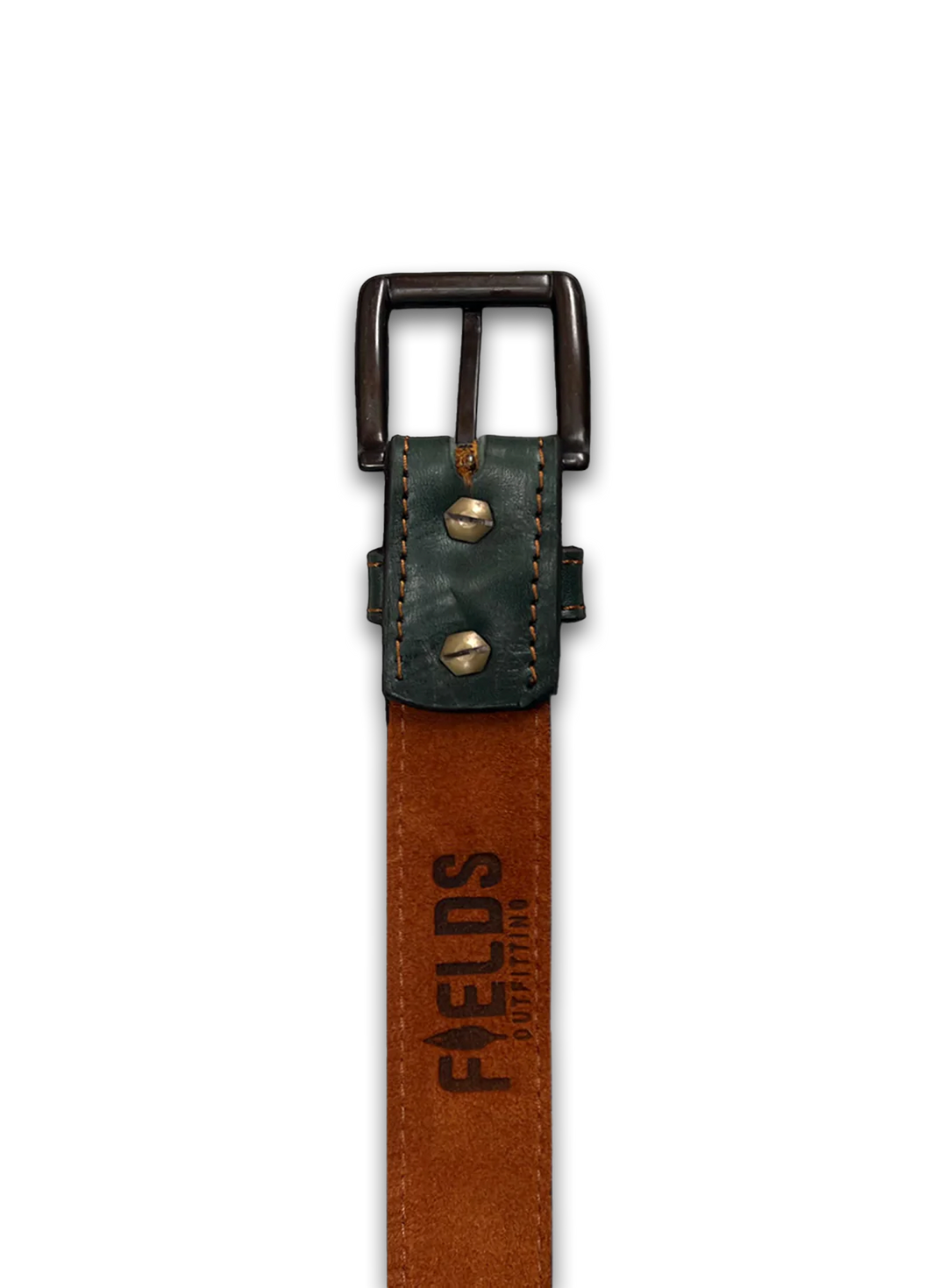 Hand-Painted Leather Belt (Size 34)