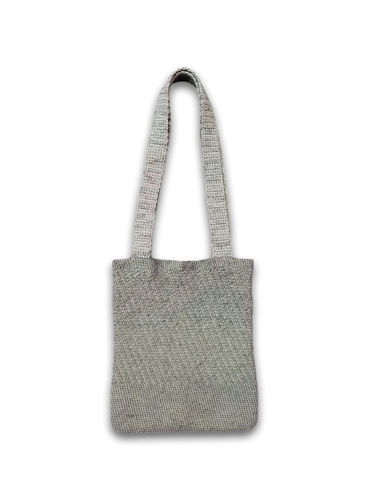Mate Green Crochet Tote Bag