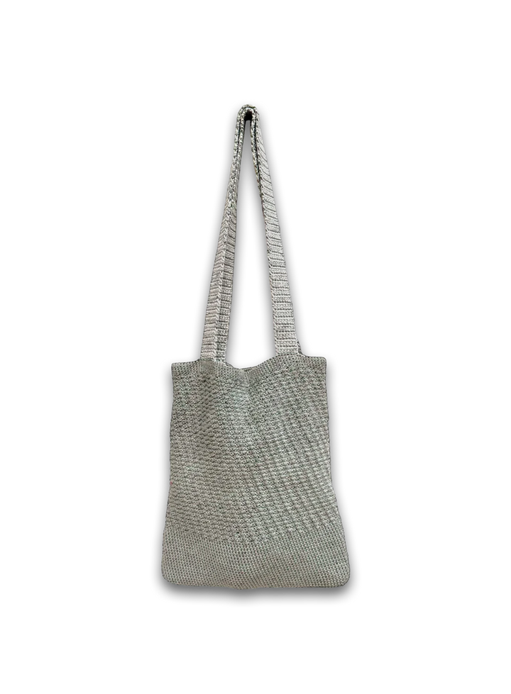 Mate Green Crochet Tote Bag