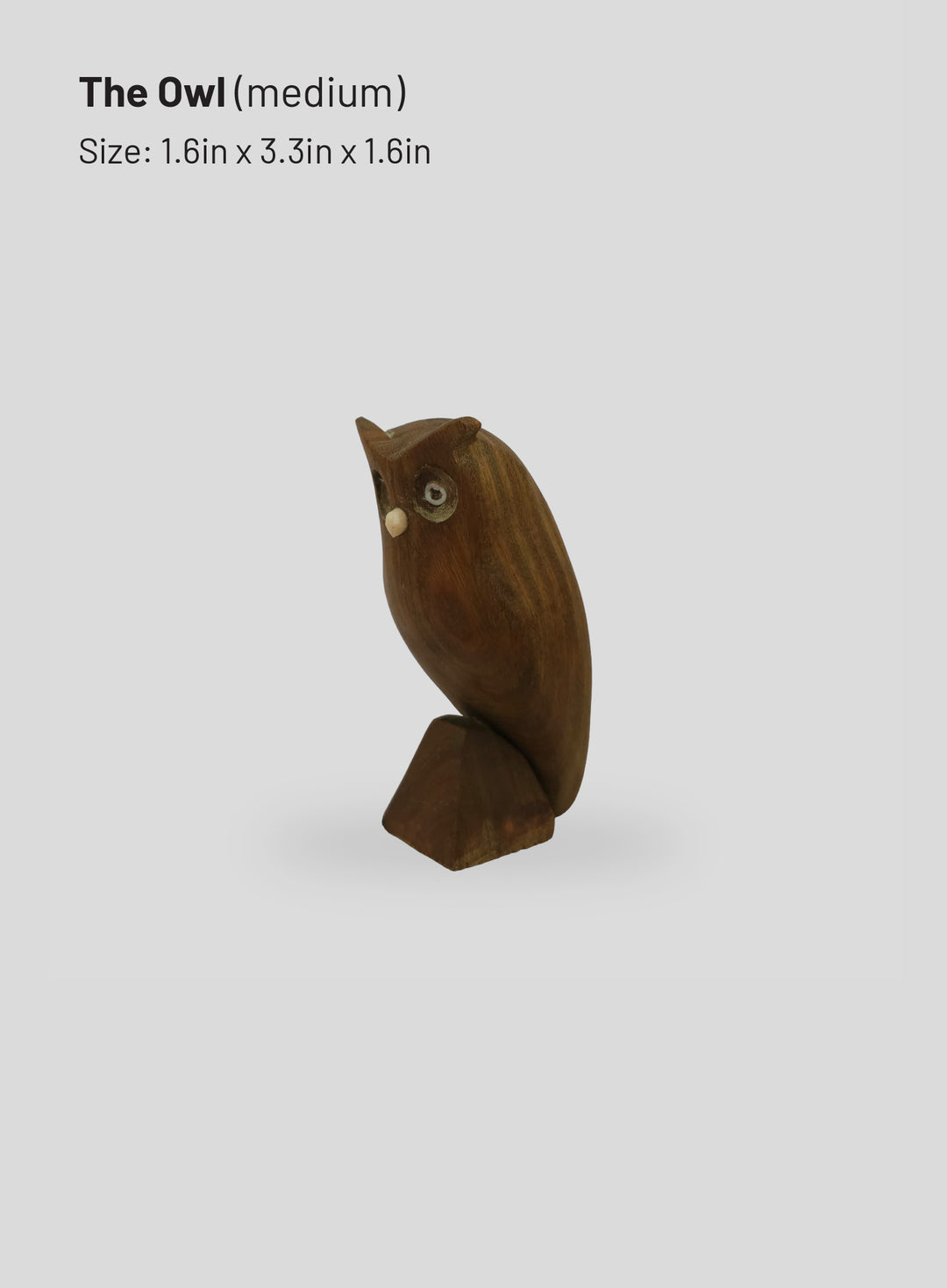 Hand-Carved Palo Santo Figurines (Pack of Five)