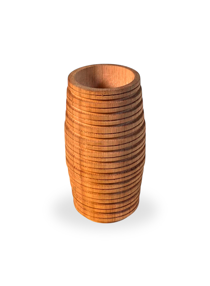 The Beehive Vase in Fireland Cherry